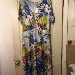 NEW Spense XL Dress Short sleeve Multi